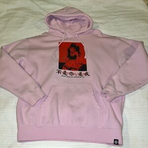 ITS NOT YOU ITS ME Graphic Pink Hoodie